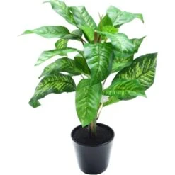 Kunstpflanze Dieffenbachia Im Topf