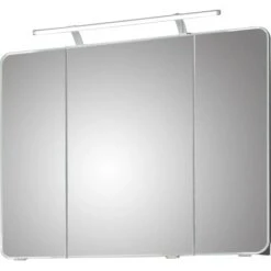 Pelipal Spiegelschrank 90 Cm Serie 4005 Steingrau Hochglanz