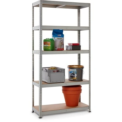 Metall-Schwerlastregal Verzinkt 180 Cm X 90 Cm X 40 Cm – Bild 5