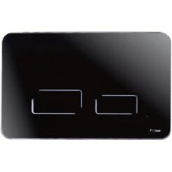 Sanitop-Wingenroth Betätigungsplatte Sense Schwarz