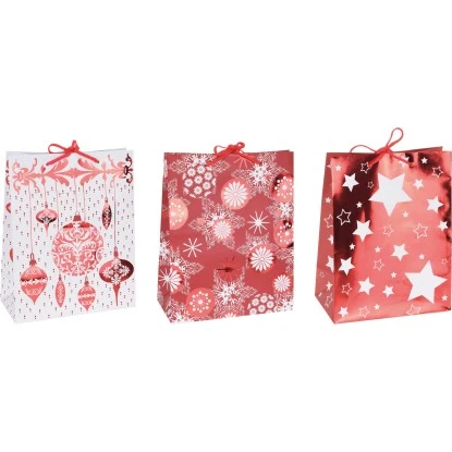 Geschenktasche Weihnachten Verschiedene Varianten Sortiert