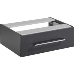 Fackelmann Unterbauschrank 60 Cm Hype 3.0 Anthrazit 1 Schublade