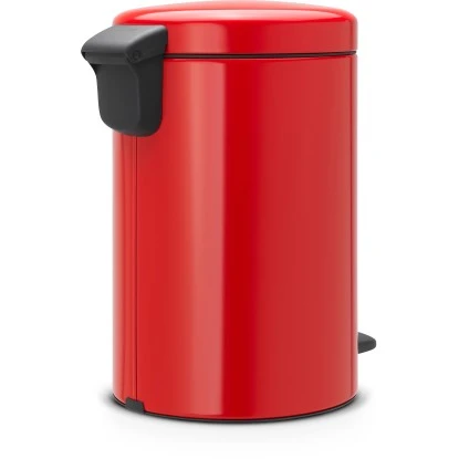 Brabantia Treteimer NewIcon 12 L Rot Mit Geräuschlosem Deckelverschluss – Bild 3