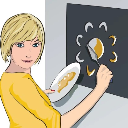 Marabu Schablone 17 X 66 Cm Girl – Bild 3