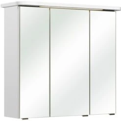 Pelipal Spiegelschrank 87-I 75 Cm X 72 Cm X 20 Cm Weiß