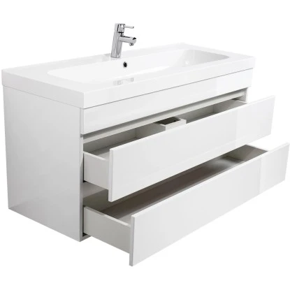 Posseik Waschplatz 120 Cm Metis Weiß Hochglanz – Bild 5