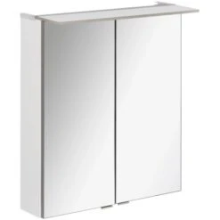 Fackelmann Spiegelschrank 60 Cm Weiß
