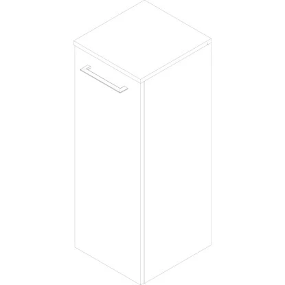 Fackelmann Midischrank 30,5 Cm B.perfekt Ast-Eiche – Bild 7