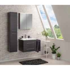 Fackelmann Hochschrank 30 Cm B.perfekt Dark Oak