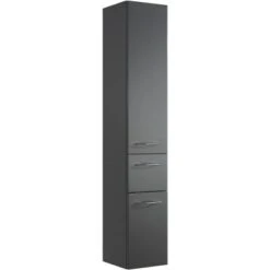 Pelipal Hochschrank 30 Cm Quantum 1 Anthrazit Hochglanz