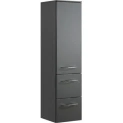 Pelipal Midischrank 30 Cm Quantum 1 Anthrazit Hochglanz