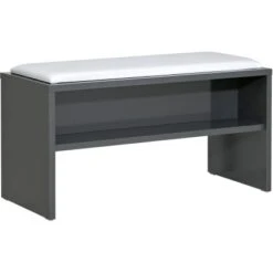 Pelipal Sitzbank 90 Cm Quantum Anthrazit Hochglanz