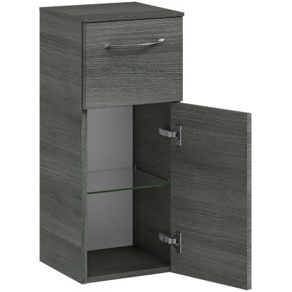 Pelipal Unterschrank 30 Cm Quantum 3 Graphit Struktur Quer – Bild 2