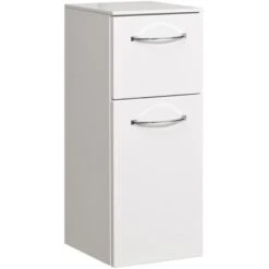 Pelipal Highboard 30 Cm Quantum 3 Weiß Hochglanz