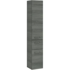 Pelipal Hochschrank 30 Cm Quantum 3 Graphit Struktur Quer Nachbildung