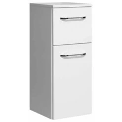 Pelipal Highboard 30 Cm Quantum 5 Weiß Hochglanz