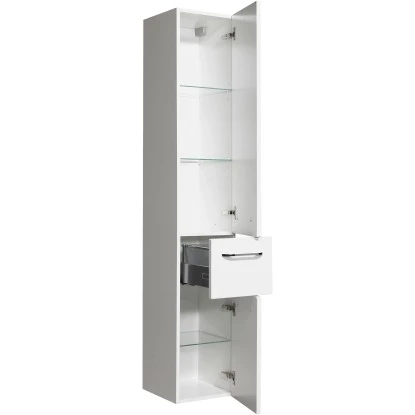 Pelipal Hochschrank 30 Cm Quantum 5 Weiß Hochglanz – Bild 2
