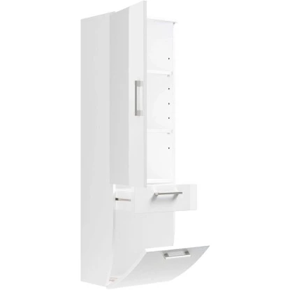 Posseik Hochschrank Rima 40 Cm Weiß – Bild 3