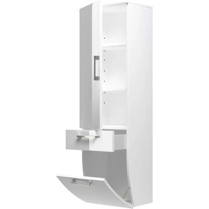 Posseik Hochschrank Rima 40 Cm Weiß – Bild 5