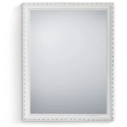 Mirrors & More Rahmenspiegel Loreley 34 Cm X 45 Cm Weiß
