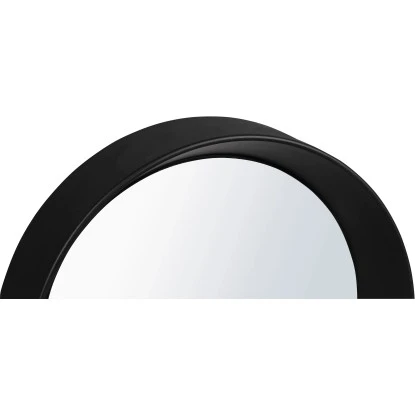 Mirrors & More Dekospiegel 5er-Set Lia Schwarz Ø 25, 23, 18 Und 2x 15 Cm – Bild 10