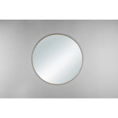 Mirrors & More Dekospiegel Esra Metall Goldfarbig Ø 50 Cm – Bild 4