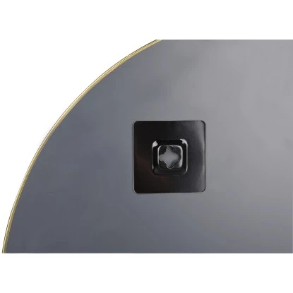 Mirrors & More Dekospiegel Esra Metall Goldfarbig Ø 50 Cm – Bild 11