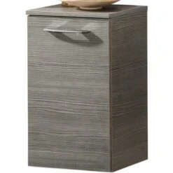 Fackelmann Unterschrank Links 35,5 Cm Vadea Pinie Anthrazit