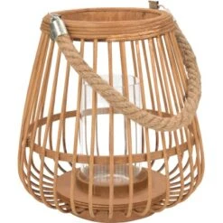 Bambus-Laterne Ancient Secrets Ø 23 Cm