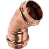 Pressfitting Kupfer-Bogen 45 Grad 5041
