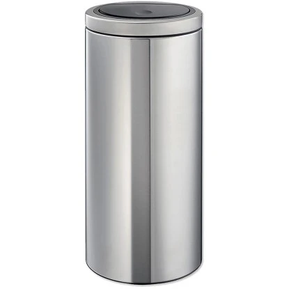 Brabantia Mülleimer Touch Bin 30 L Matt Steel