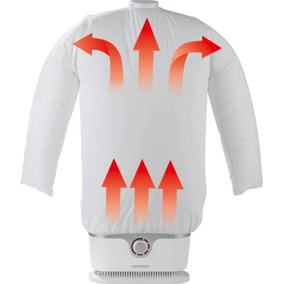 Cleanmaxx Hemden Und Blusenbügler Bügelpuppe Weiß – Bild 2