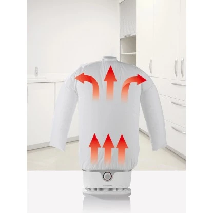 Cleanmaxx Hemden Und Blusenbügler Bügelpuppe Weiß – Bild 3