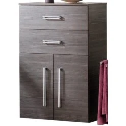 Fackelmann Midischrank 70,5 Cm Lugano Pinie Anthrazit