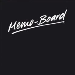 Memoboard Pinnwand Black 30 Cm X 30 Cm
