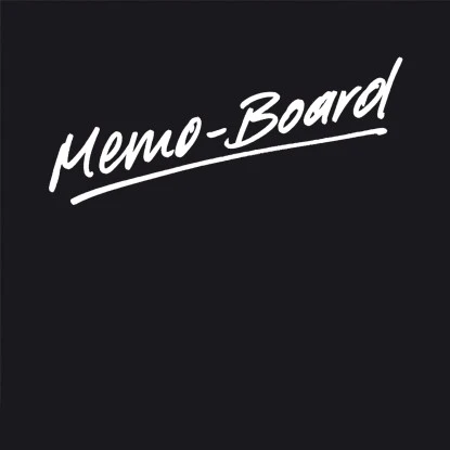 Memoboard Pinnwand Black 30 Cm X 30 Cm