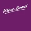 Memoboard Pinnwand Purple 30 Cm X 30 Cm