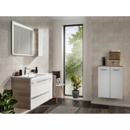 Fackelmann Hängeschrank 20 Cm Luxor Weiß-Steinesche Rechts – Bild 3