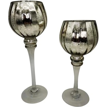 Windlicht Minou 3-fach Sortiert 2-teilig 30 Cm X 11 Cm X 30 Cm