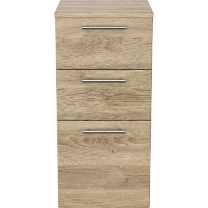 Posseik Midischrank 35,2 Cm Eiche Hell Seidenglanz – Bild 4