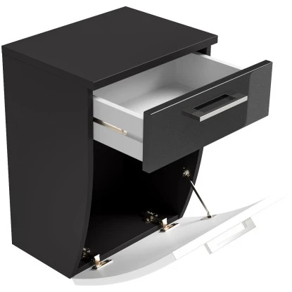 Posseik Badmöbel-Set Rima Anthrazit-Weiß 5-teilig – Bild 7