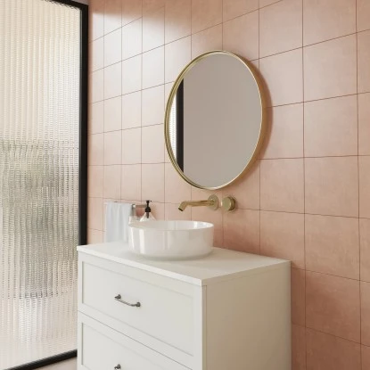 Randal Spiegel Rund Ø 60 Cm Gold Glänzend – Bild 6