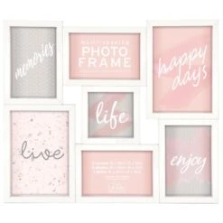 MDF Bilderrahmen Modena Weiß 38 Cm X 44 Cm