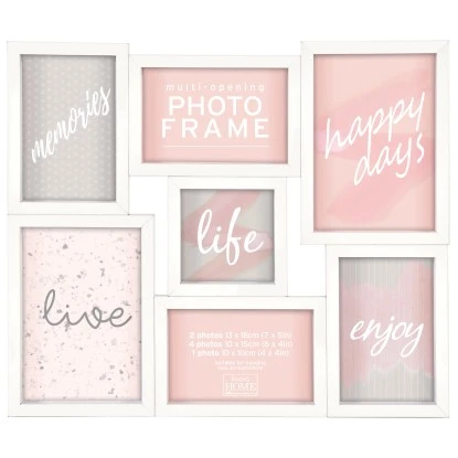 MDF Bilderrahmen Modena Weiß 38 Cm X 44 Cm