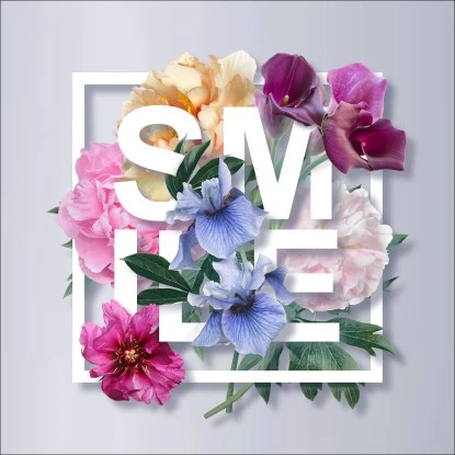 Pro-Art Glasbild Slogan II 20 Cm X 20 Cm X 1,3 Cm