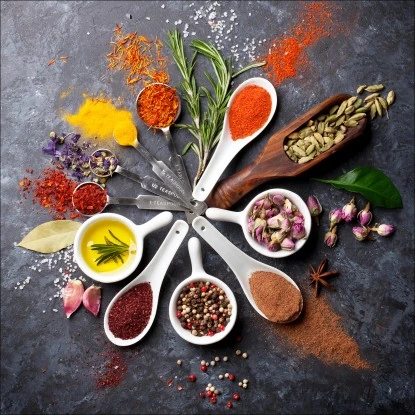 Pro-Art Glasbild Spicery I 50 Cm X 50 Cm X 1,3 Cm