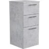 Posseik Midischrank 35,2 Cm Beton-Optik