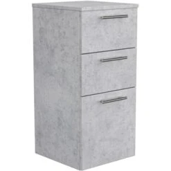 Posseik Midischrank 35,2 Cm Beton-Optik