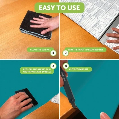 KF GL 67,5 Cm X 2 M Ocean Blue – Bild 2