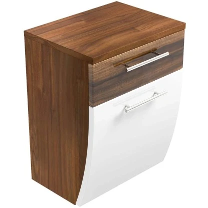 Posseik Unterschrank 40 Cm Salona Walnuss-Weiß – Bild 3